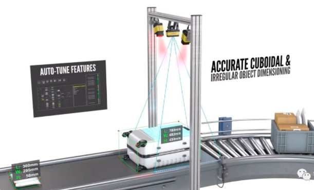 康耐视推出3D-A1000体积测量系统(紧凑型尺寸识别相机)(图11)