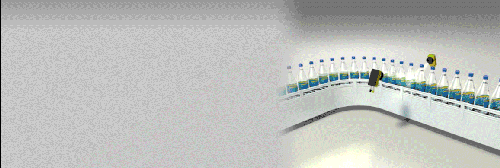 通过康耐视视觉检测与读码验证组成的“六关七将”—饮料瓶流水线(图6) 通过康耐视视觉检测与读码验证组成的“六关七将”—饮料瓶流水线(图6)